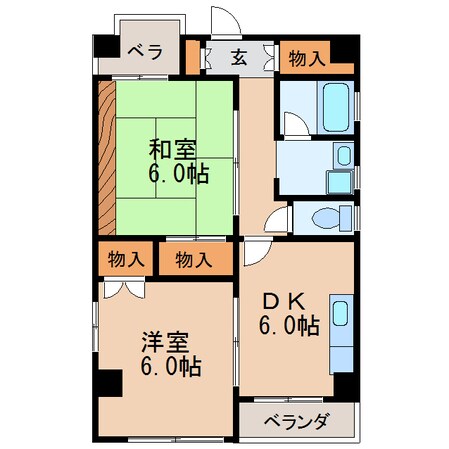 小玉ビルの物件間取画像